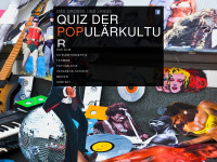 quizderpopulaerkultur.ch Webseite Vorschau
