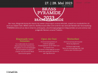 brasspyramide.com Webseite Vorschau