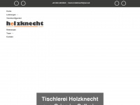 tischlerei-holzknecht.at Webseite Vorschau