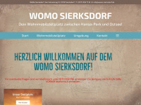 womo-sierksdorf.de Webseite Vorschau