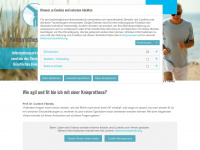 kniegelenkprothese.de Webseite Vorschau