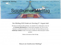 solothurner-maerlitag.ch Webseite Vorschau