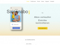 saisonabo.ch Webseite Vorschau
