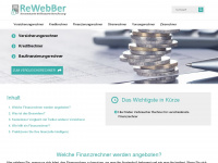 rewebber.de Webseite Vorschau