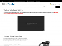 secondwave.eu Webseite Vorschau
