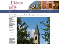 ev-kirche-oberjesingen.de Webseite Vorschau