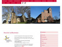 kirchengemeinde-dellwig.de Webseite Vorschau