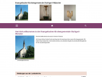 muenster-evangelisch.de Webseite Vorschau