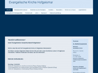 evangelische-kirche-hofgeismar.de Webseite Vorschau