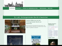 bernitt-kirche.de Webseite Vorschau
