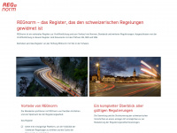 regnorm.ch Webseite Vorschau