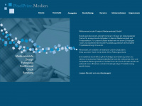 pixelprint-medien.com Webseite Vorschau