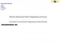 malermeister-muenchen.info Webseite Vorschau