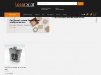 laserprint.shop Webseite Vorschau