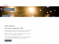 morphischesfeldlesen.com Webseite Vorschau