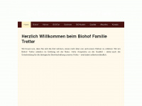 biohof-tretter.at Webseite Vorschau