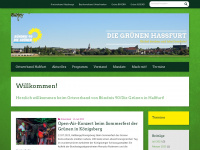 gruene-hassfurt.de Webseite Vorschau