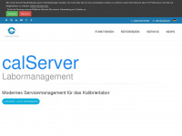 calserver.com Webseite Vorschau