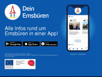 emsbueren.app Webseite Vorschau