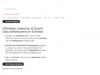 liebscher-bracht.ch Webseite Vorschau