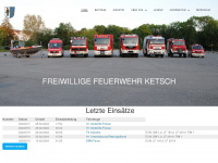 feuerwehr-ketsch.de Webseite Vorschau