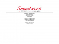 speedwork.de Webseite Vorschau