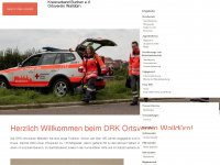 drk-wallduern.de Webseite Vorschau