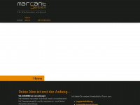 marcantdesign.de Webseite Vorschau
