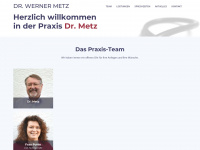 dr-metz.net Webseite Vorschau
