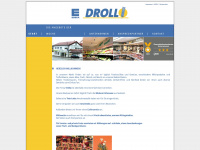 droll-ohg.de Webseite Vorschau