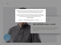 dr-peter.com Webseite Vorschau