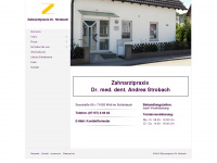 dr-strobach.de Webseite Vorschau
