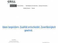 druckerei-grill.de Webseite Vorschau