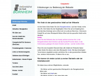 bornheimer-senioren.de Webseite Vorschau