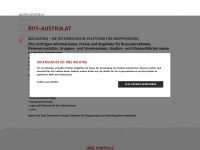 bus-austria.at Webseite Vorschau