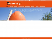 buehler-bau.li Webseite Vorschau