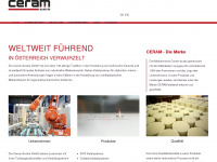 ceram-austria.com Webseite Vorschau