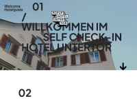 hoteluntertor.ch Webseite Vorschau