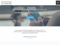 x7-telecom.de Webseite Vorschau