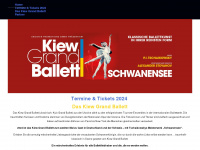 kiew-grand-ballett.de Webseite Vorschau