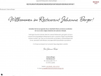 restaurant-johanna-berger.de Webseite Vorschau