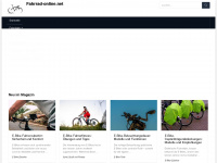 fahrrad-online.net Webseite Vorschau