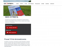 geo-strefa.pl Webseite Vorschau