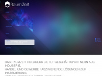 raumzeit-holodeck.de Webseite Vorschau