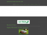 lktech.ch Webseite Vorschau