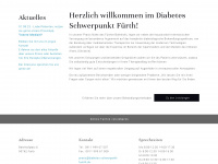 diabetes-schwerpunkt-fuerth.de Webseite Vorschau