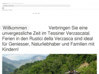 rustici-verzasca.ch Webseite Vorschau