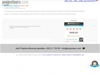 projecteers.com Webseite Vorschau