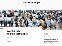 judithkohlenberger.com Webseite Vorschau