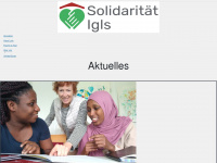 solidaritaet-igls.org Webseite Vorschau